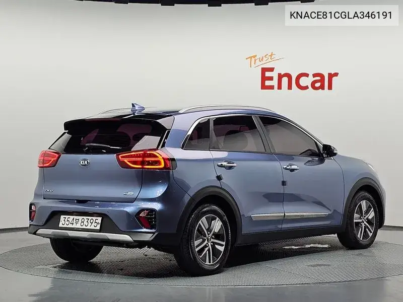 2019 KIA NIRO VIN KNACE81CGLA346191 — фото 2