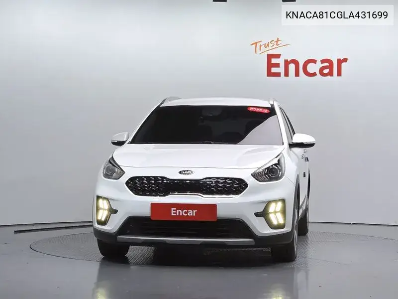 2020 KIA NIRO VIN KNACA81CGLA431699 — фото 2