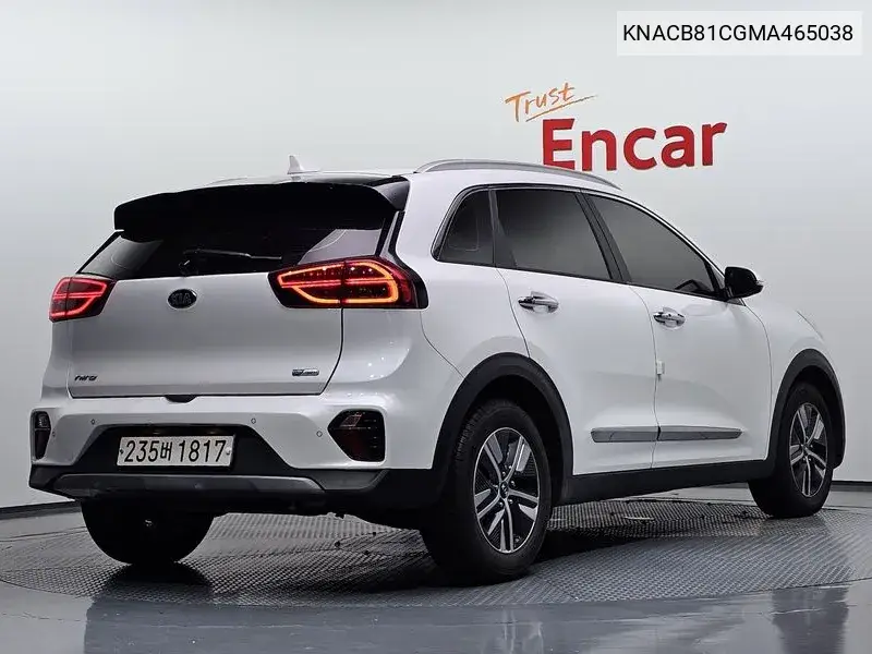 2021 KIA NIRO VIN KNACB81CGMA465038 — фото 2