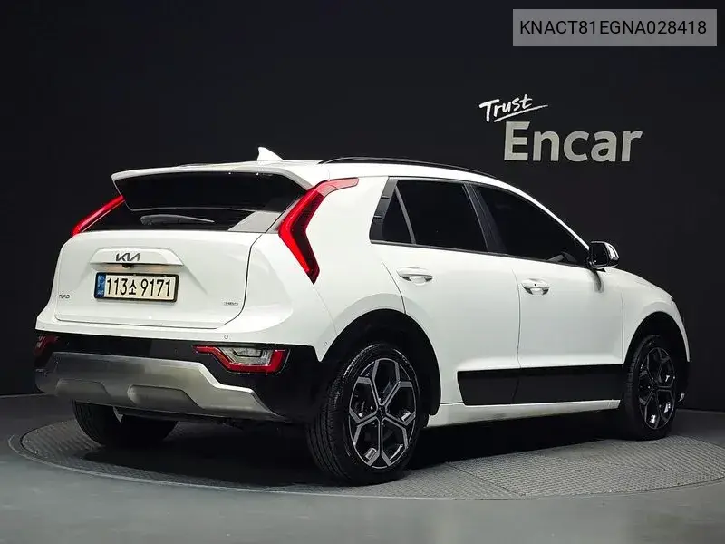 2022 KIA NIRO VIN KNACT81EGNA028418 — фото 2