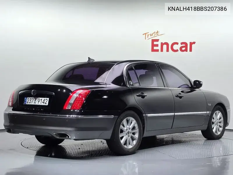 2011 KIA OPIRUS VIN KNALH418BBS207386 — фото 2