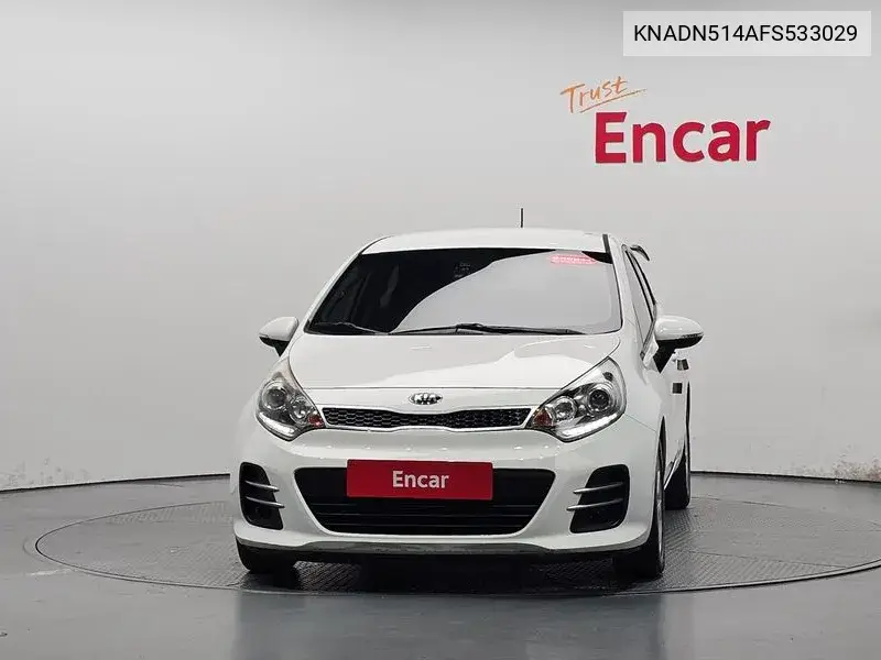 2015 KIA PRIDE VIN KNADN514AFS533029 — фото 2