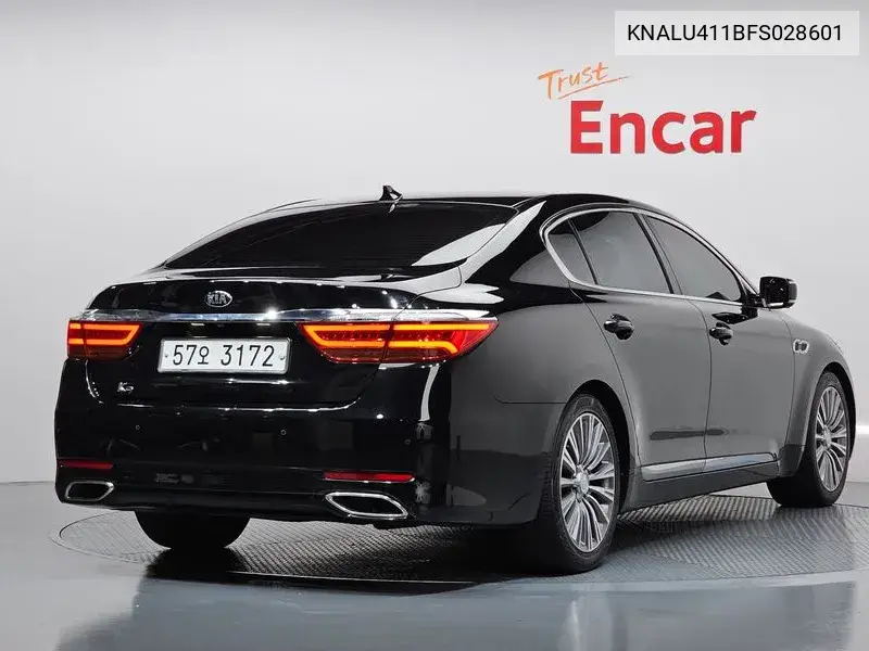 2015 KIA QUORIS VIN KNALU411BFS028601 — фото 2