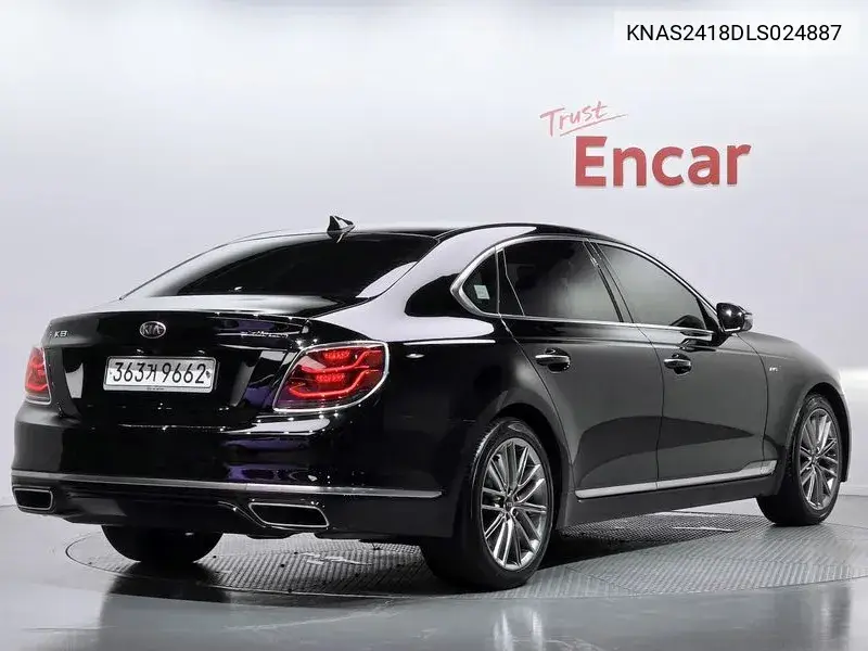 2019 KIA QUORIS VIN KNAS2418DLS024887 — фото 2