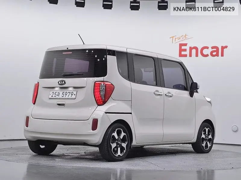 2012 KIA RAY VIN KNACK811BCT004829 — фото 2