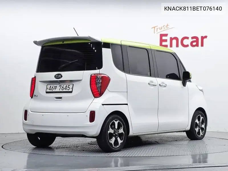 2013 KIA RAY VIN KNACK811BET076140 — фото 2