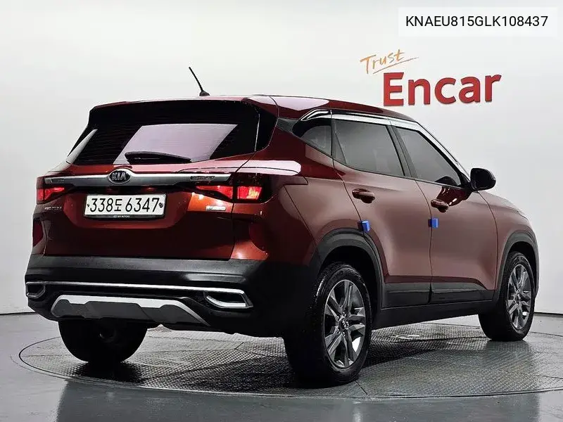 2020 KIA SELTOS VIN KNAEU815GLK108437 — фото 2