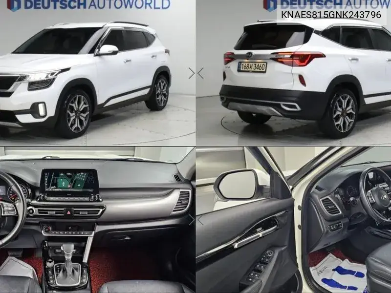 KIA SELTOS 2021, VIN KNAES815GNK243796