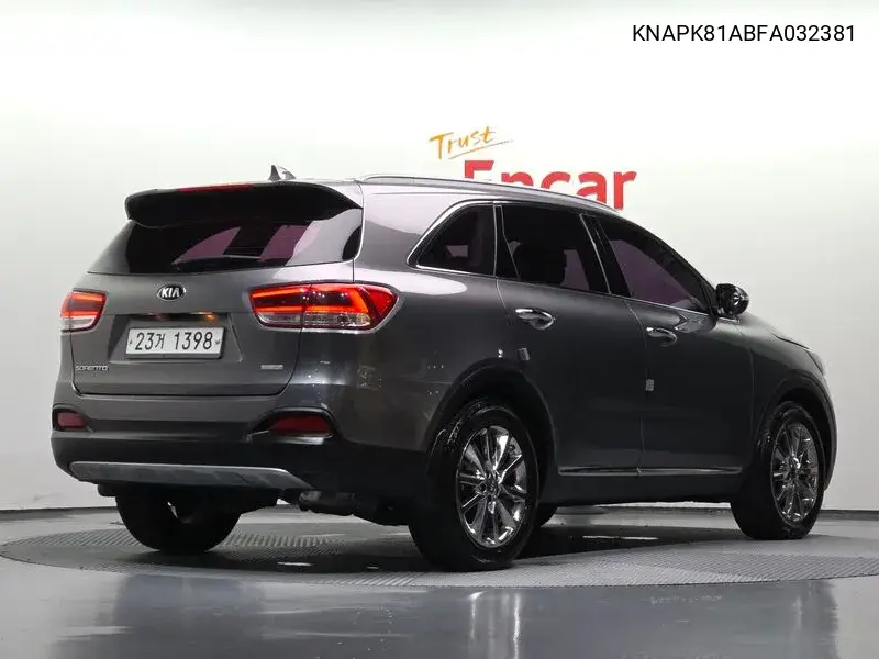 2014 KIA SORENTO VIN KNAPK81ABFA032381 — фото 2