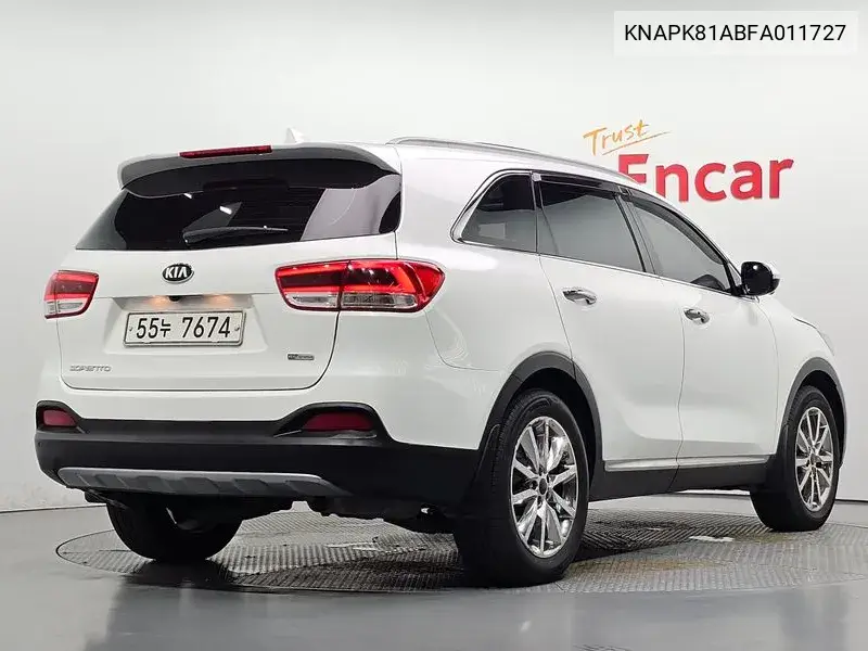 2014 KIA SORENTO VIN KNAPK81ABFA011727 — фото 2