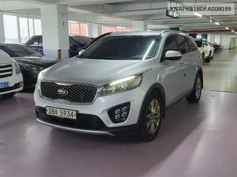 KIA SORENTO 2014, VIN KNAPK81BDFA008059