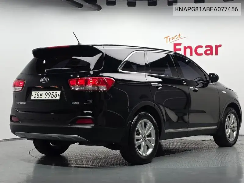 KIA SORENTO 2015, VIN KNAPG81ABFA077456