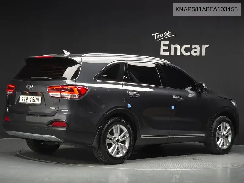 KIA SORENTO 2015, VIN KNAPS81ABFA103455