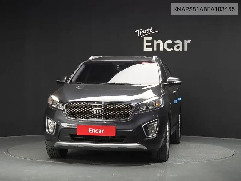2015 KIA SORENTO VIN KNAPS81ABFA103455 — фото 2