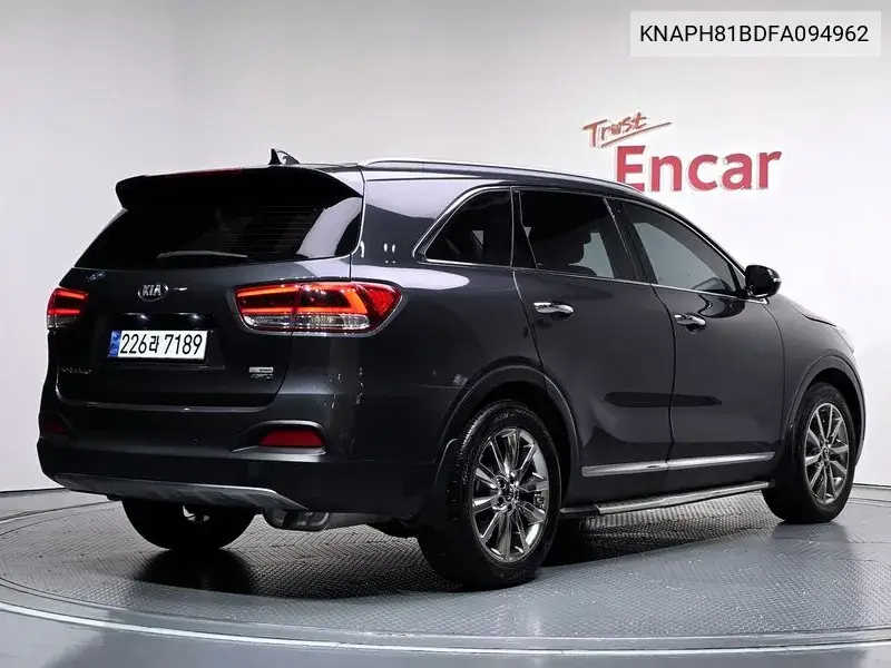 KIA SORENTO 2015, VIN KNAPH81BDFA094962