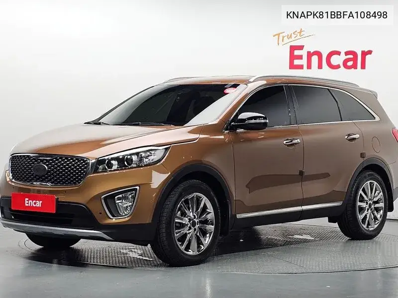 KIA SORENTO 2015, VIN KNAPK81BBFA108498