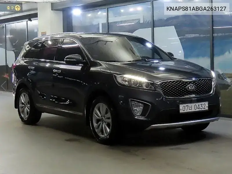 KIA SORENTO 2016, VIN KNAPS81ABGA263127