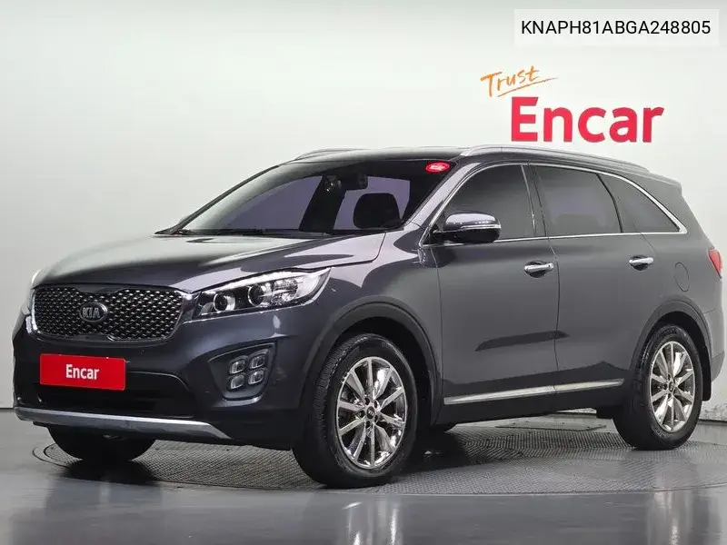 KIA SORENTO 2016, VIN KNAPH81ABGA248805