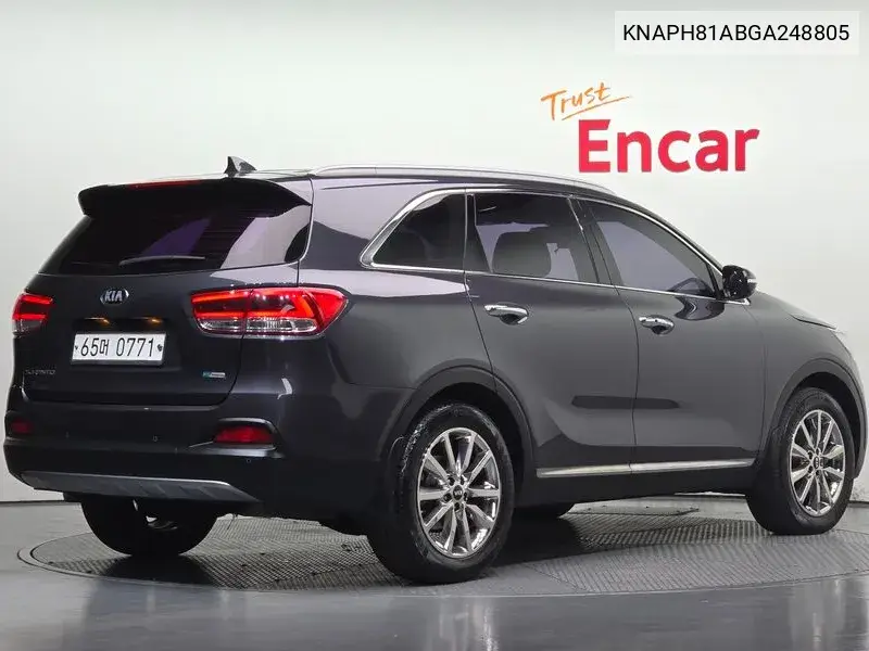 2016 KIA SORENTO VIN KNAPH81ABGA248805 — фото 2