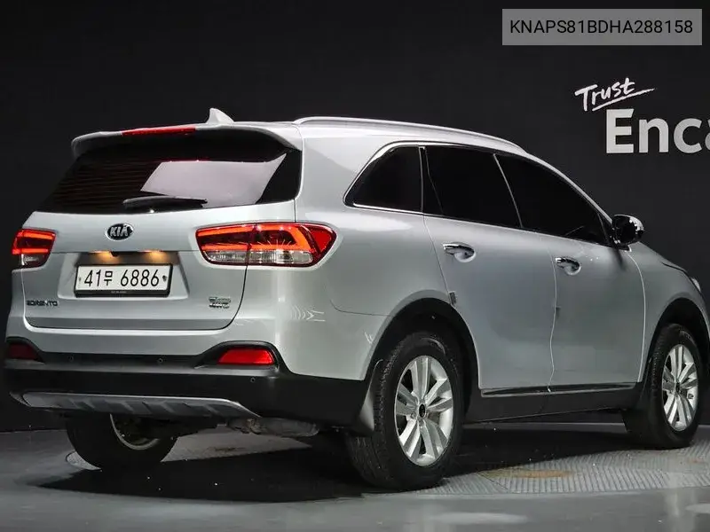 2016 KIA SORENTO VIN KNAPS81BDHA288158 — фото 2