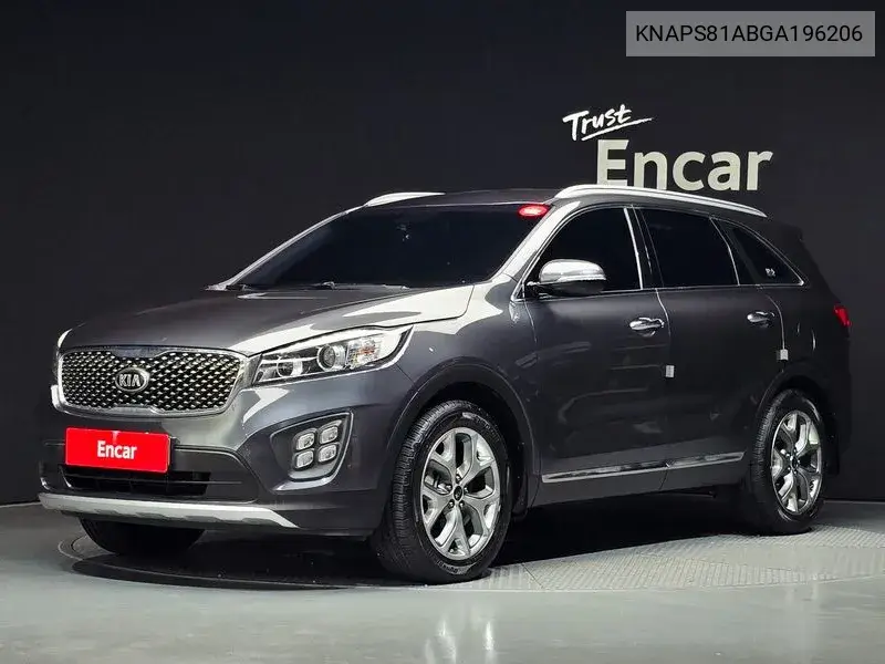 KIA SORENTO 2016, VIN KNAPS81ABGA196206