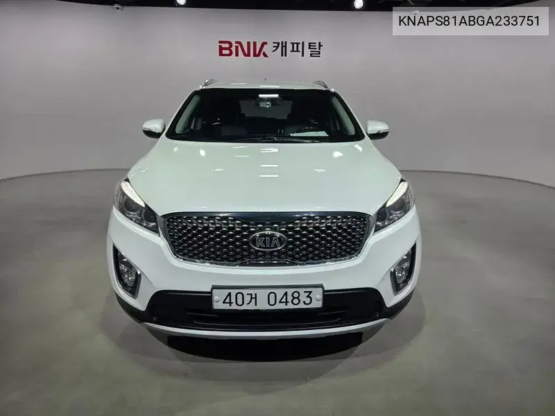 2016 KIA SORENTO VIN KNAPS81ABGA233751 — фото 2