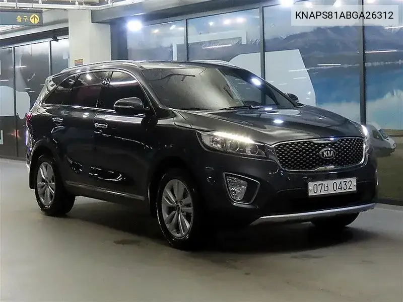 KIA SORENTO 2016, VIN KNAPS81ABGA26312