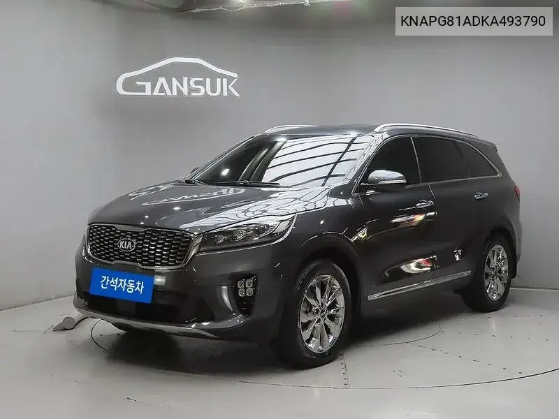 KIA SORENTO 2018, VIN KNAPG81ADKA493790