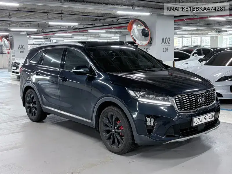 2018 KIA SORENTO VIN KNAPK81BBKA474281 — фото 2