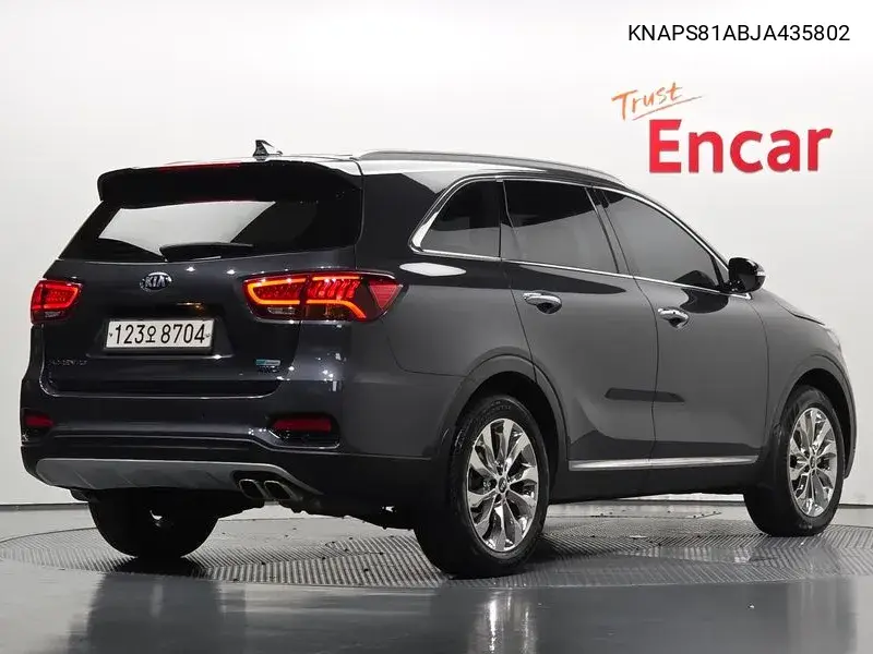 2018 KIA SORENTO VIN KNAPS81ABJA435802 — фото 2