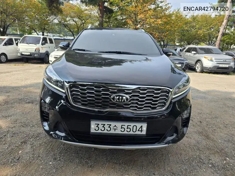 KIA SORENTO 2019, VIN N/A
