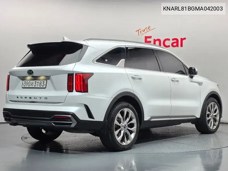 2020 KIA SORENTO VIN KNARL81BGMA042003 — фото 2