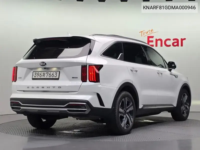 2020 KIA SORENTO VIN KNARF81GDMA000946 — фото 2