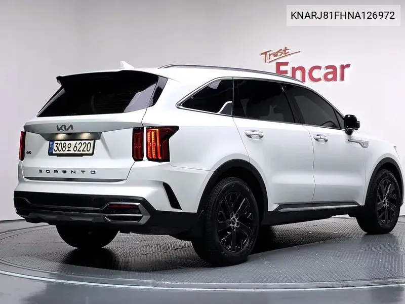 2021 KIA SORENTO VIN KNARJ81FHNA126972 — фото 2