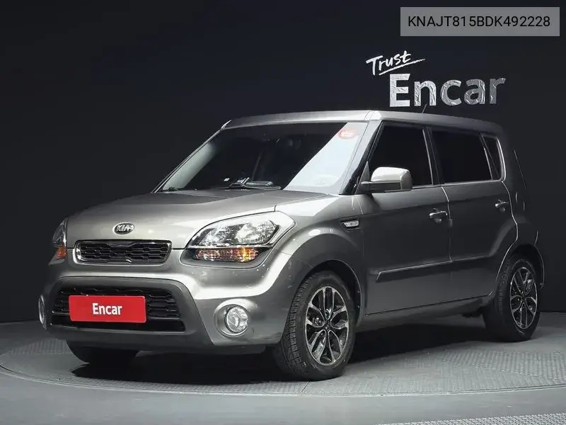 KIA SOUL 2012, VIN KNAJT815BDK492228