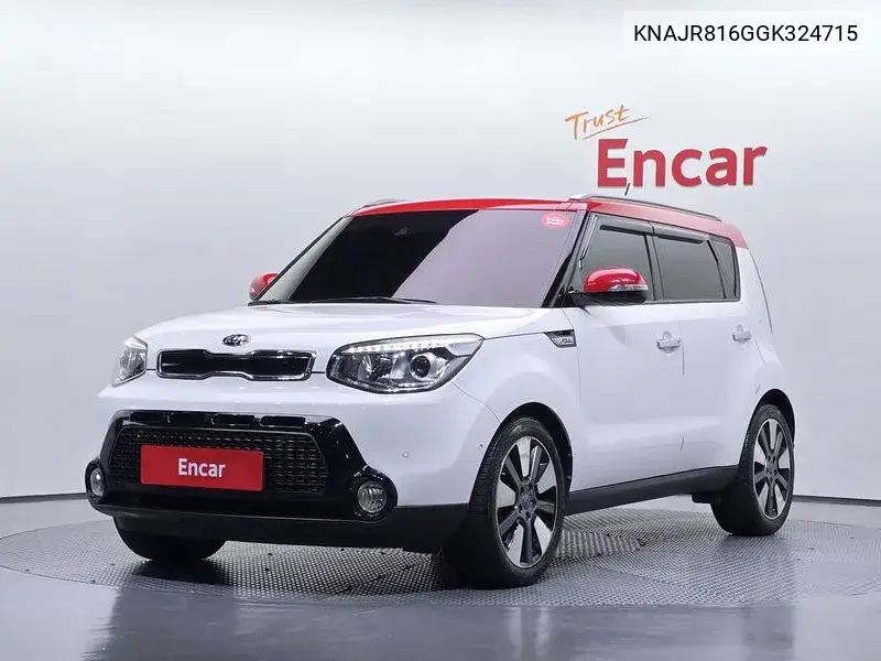 KIA SOUL 2016, VIN KNAJR816GGK324715