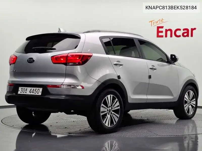 2013 KIA SPORTAGE VIN KNAPC813BEK528184 — фото 2