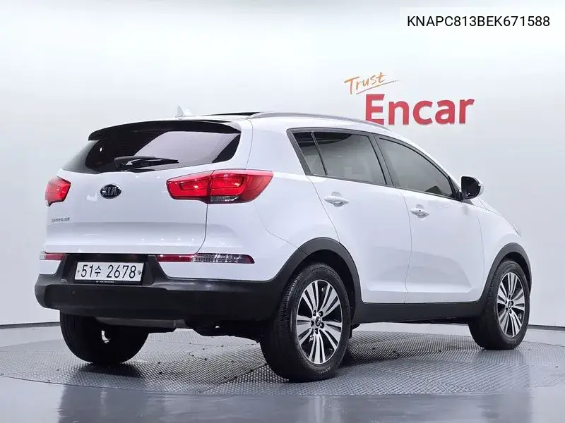 KIA SPORTAGE 2014, VIN KNAPC813BEK671588