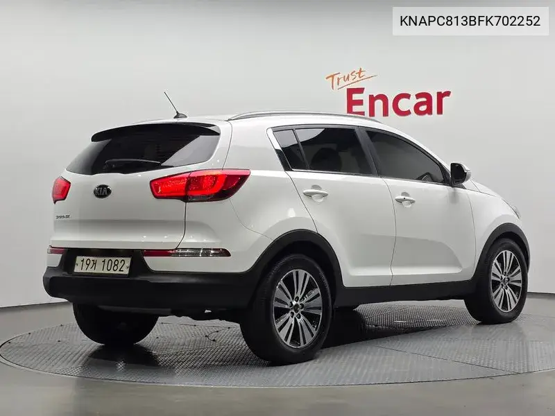 2014 KIA SPORTAGE VIN KNAPC813BFK702252 — фото 2