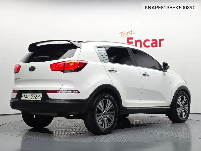 KIA SPORTAGE 2014, VIN KNAPE813BEK600390