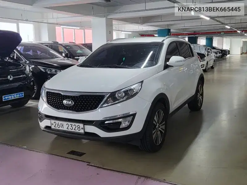 KIA SPORTAGE 2014, VIN KNAPC813BEK665445