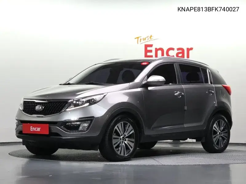 KIA SPORTAGE 2015, VIN KNAPE813BFK740027