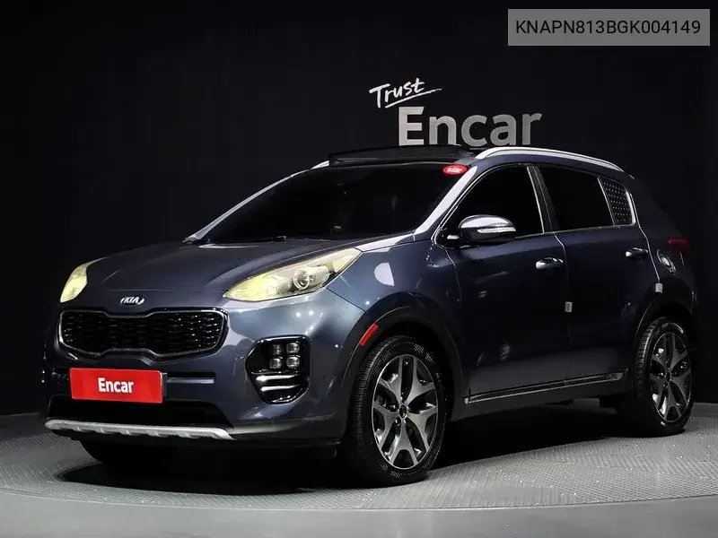 KIA SPORTAGE 2015, VIN KNAPN813BGK004149