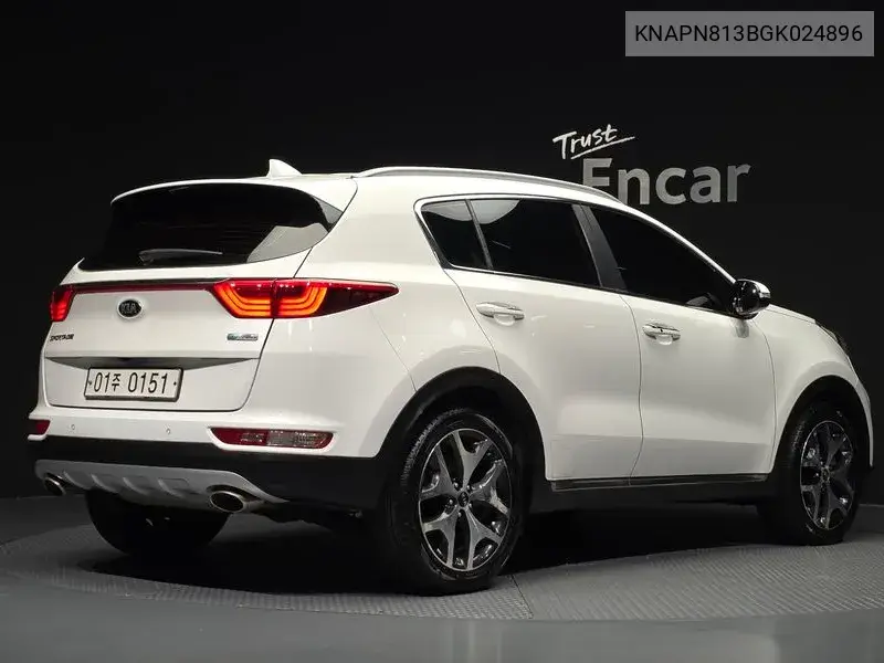 KIA SPORTAGE 2015, VIN KNAPN813BGK024896