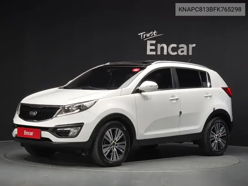 KIA SPORTAGE 2015, VIN KNAPC813BFK765298
