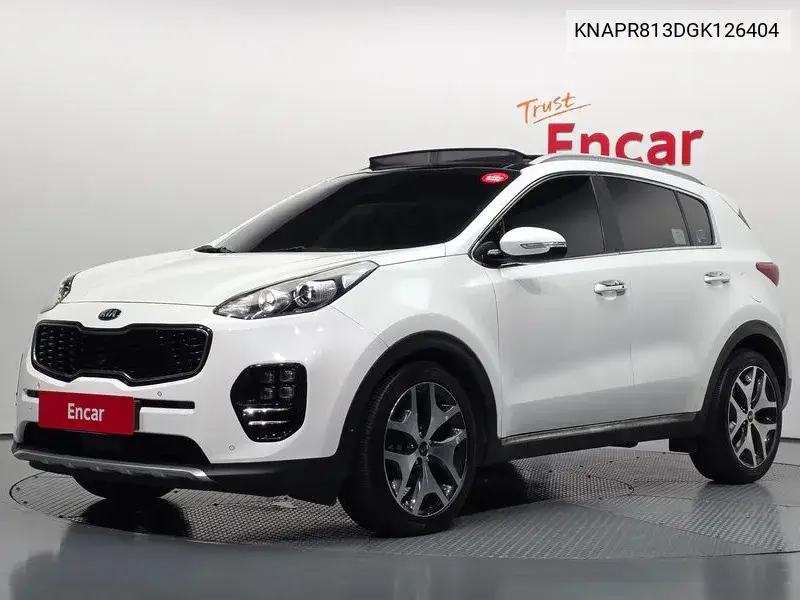 KIA SPORTAGE 2016, VIN KNAPR813DGK126404