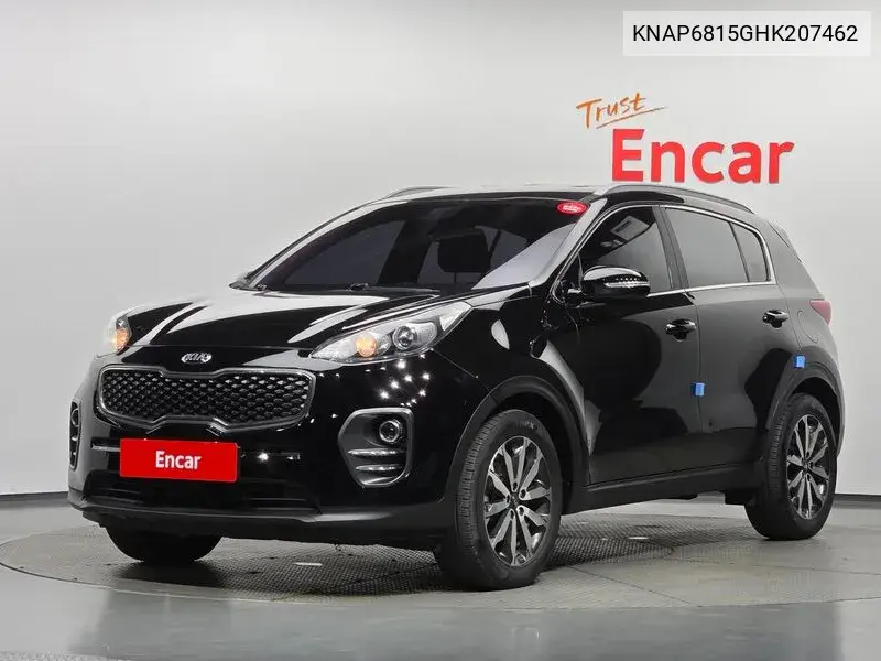 KIA SPORTAGE 2016, VIN KNAP6815GHK207462