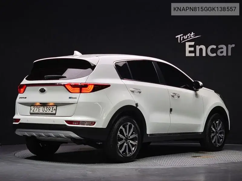 KIA SPORTAGE 2016, VIN KNAPN815GGK138557