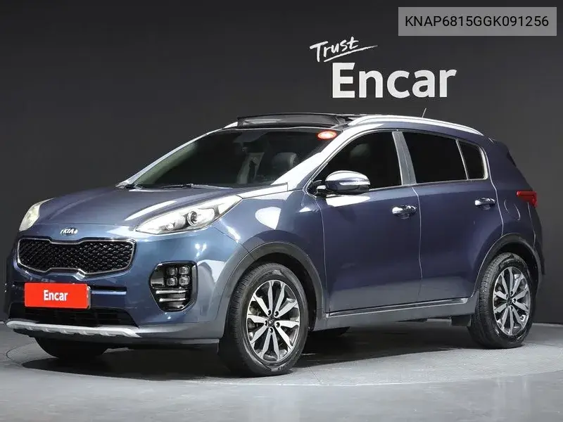 KIA SPORTAGE 2016, VIN KNAP6815GGK091256