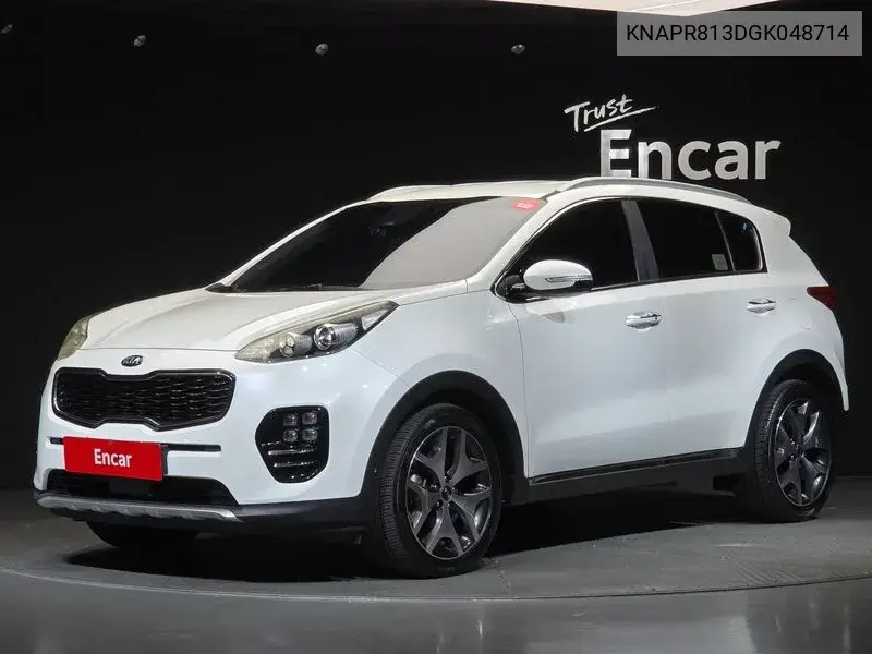 KIA SPORTAGE 2016, VIN KNAPR813DGK048714